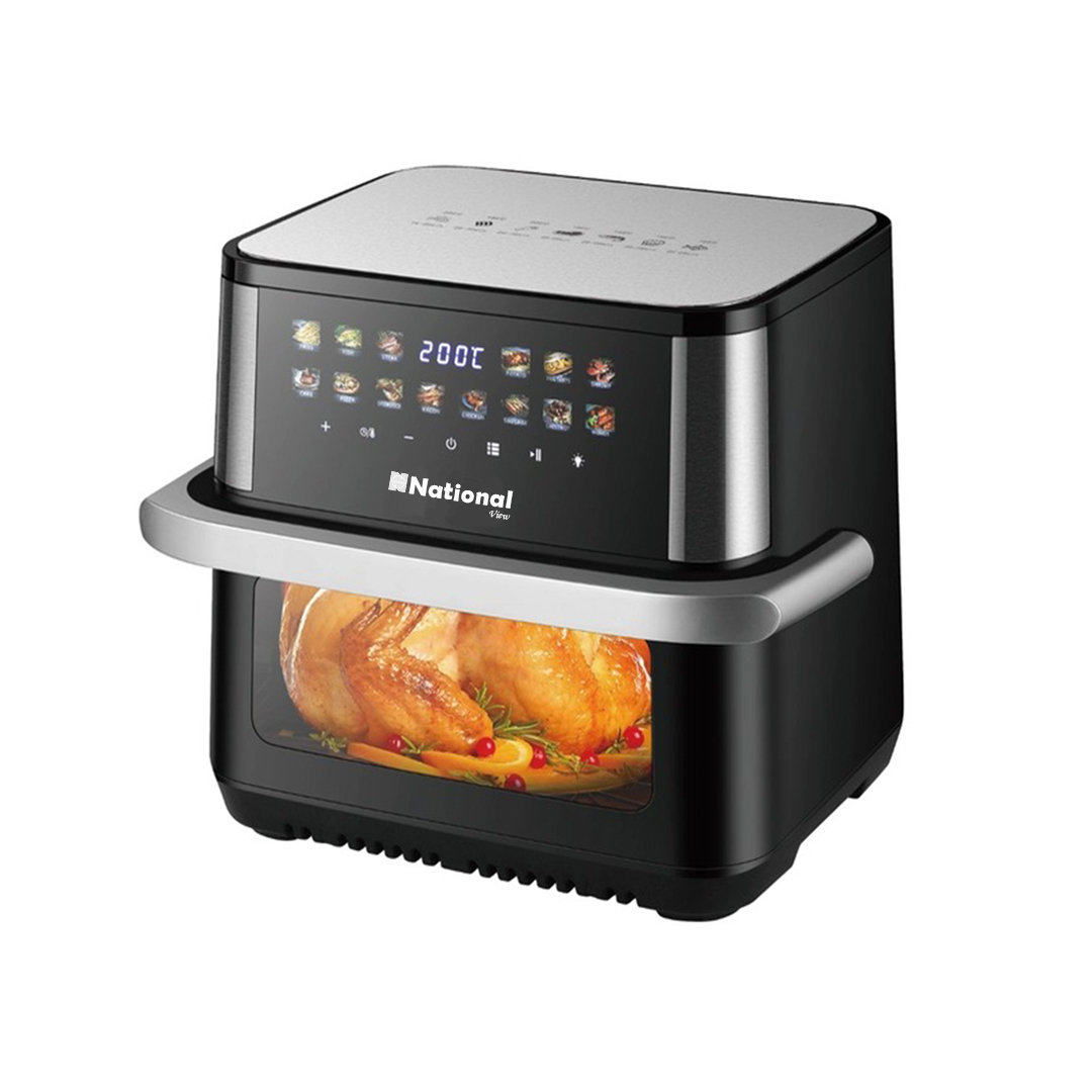 National Digital Air Fryer With Viewing Windows-14Ltr
