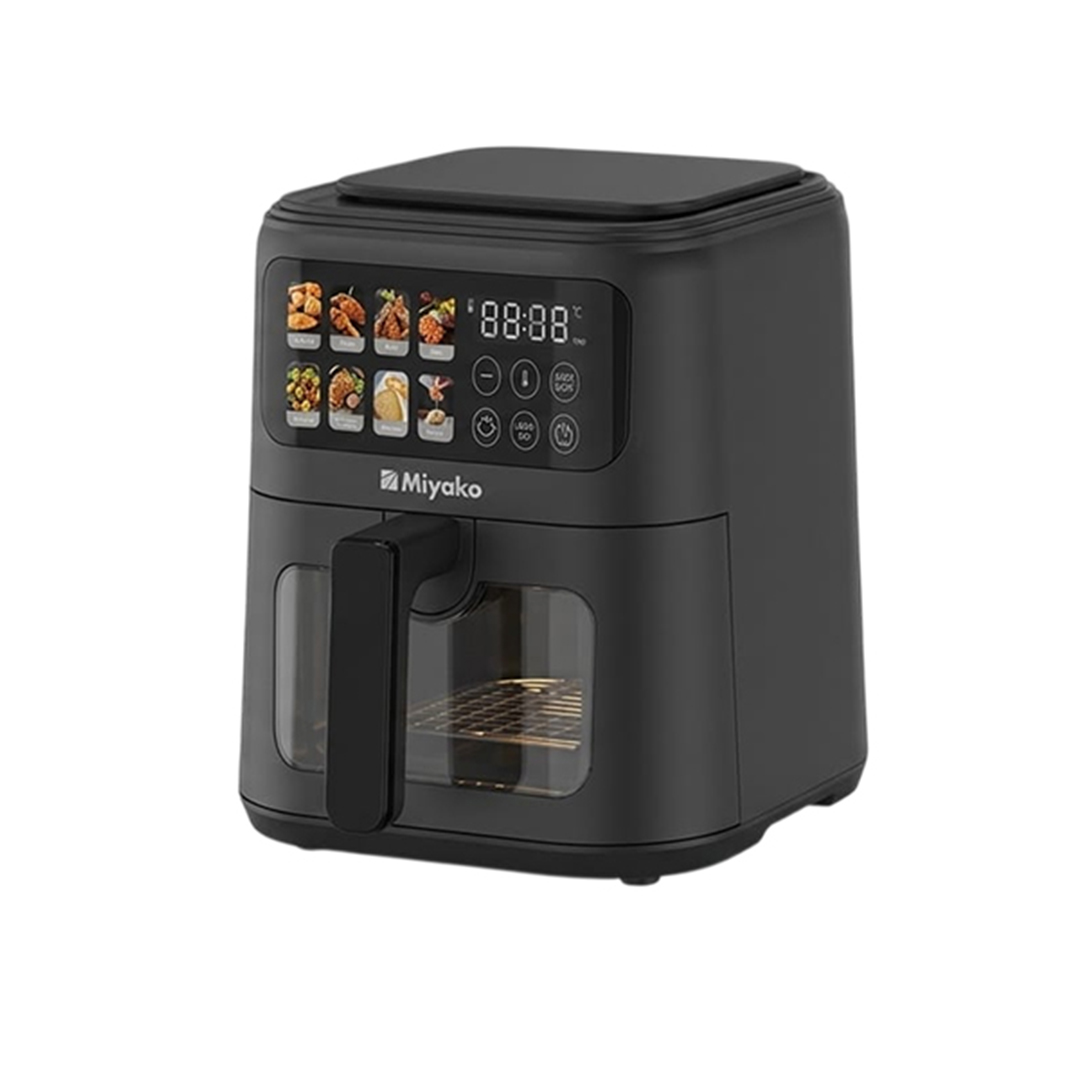 Miyako Inverter Air Fryer Clear Glass Window View AF-401- CG